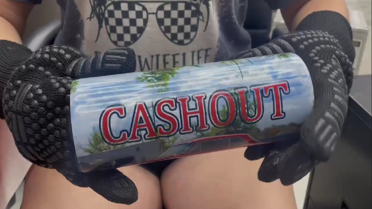 20oz Custom Glow-in-the-Dark Tumbler