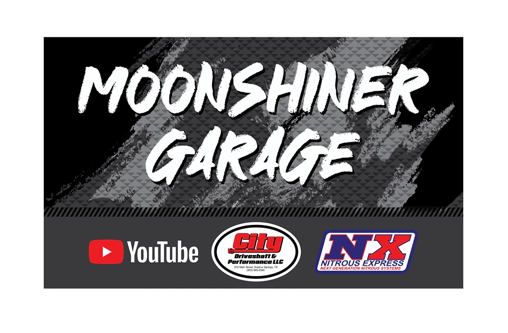Moonshiner Garage Banner